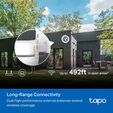 C&aacute;mara de Vigilancia TP-Link TC43 Outdoor Pan/Tilt AI 3K Security Wi-Fi image number null