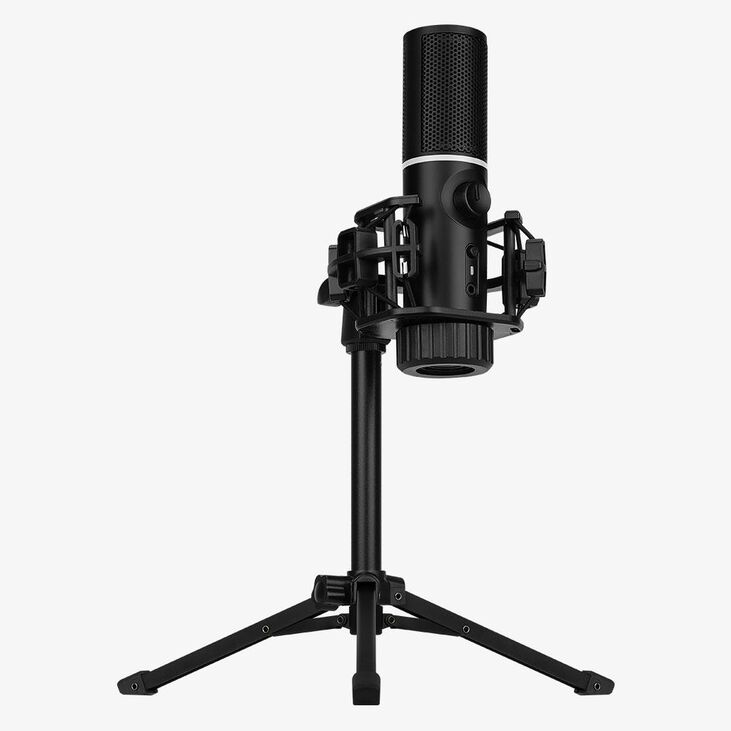 Micrófono Streamplify MIC RGB Tripod - Negro image number 6