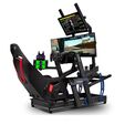 Soporte Monitor Next Level Racing F-GT ELITE Direct Mynt Overhead Monitor Add-On image number null