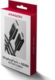 Adaptador Mini AXAGON RVD-HI20C2 DisplayPort para HDMI, 4K/60Hz 1,8m image number null
