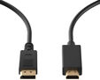 Cable Conversor Ewent DisplayPort 1.2 para HDMI 1.2 Macho/Macho 1 M Negro image number null