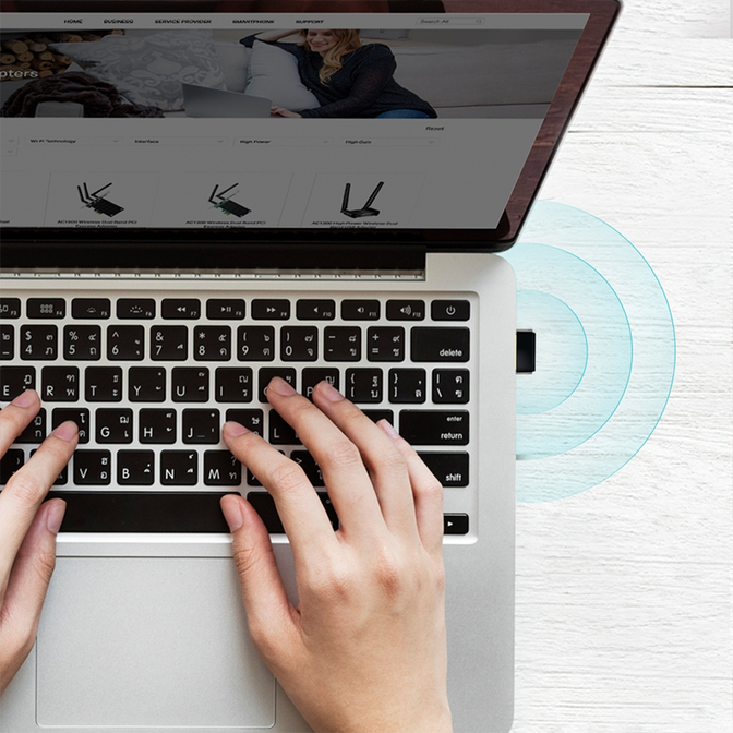 Adaptador USB USB TP-Link Archer T2U Nano AC600 image number 2