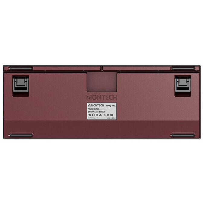 Teclado Montech Darkness TKL ,Hot-swappable, GateronG Pro 2.0 Red Switch, RGB, PBT - Mec&aacute;nico (PT) image number 7