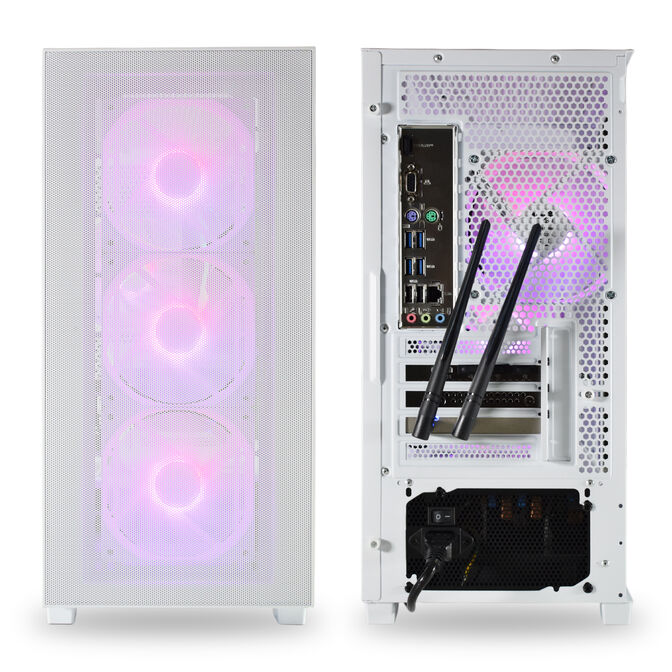 Ordenador AURA Gamer-PC Ryzen 5 7500F 32GB DDR5 1TB RTX 5060 Ti 16GB WiFi W11 image number 4