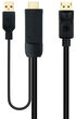 Cable Conversor NanoCable HDMI 2.0 para DisplayPort V1.2 1.8 M Negro image number null