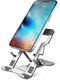 Soporte Mesa AXAGON STND-M Ajustable para Smartphone/Tablet Plata