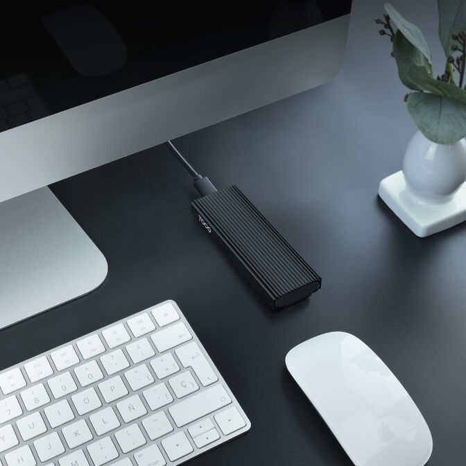 Caja SSD Tooq TQE-2230B M.2 NVMe PCIe USB3.1 Gen 2 Negro image number 5