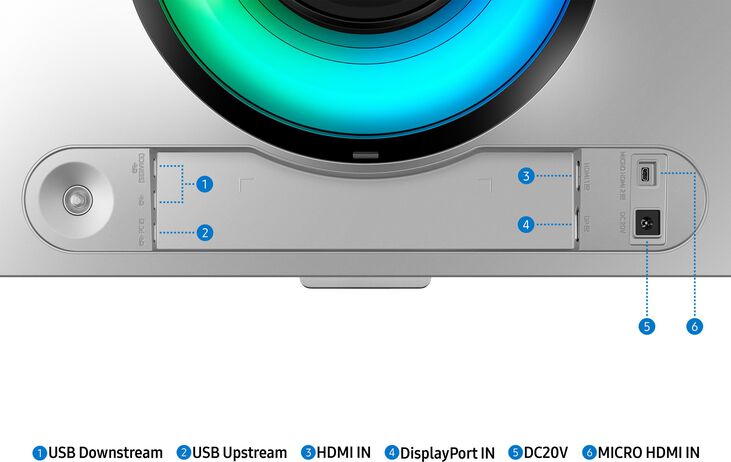 Monitor Curvo Samsung Odyssey G9 49" G93SC OLED DQHD 240Hz 0.03ms image number 19