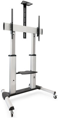 Soporte Móvel Tooq PARTENON 60" a 100" Máx. 100Kg Plata