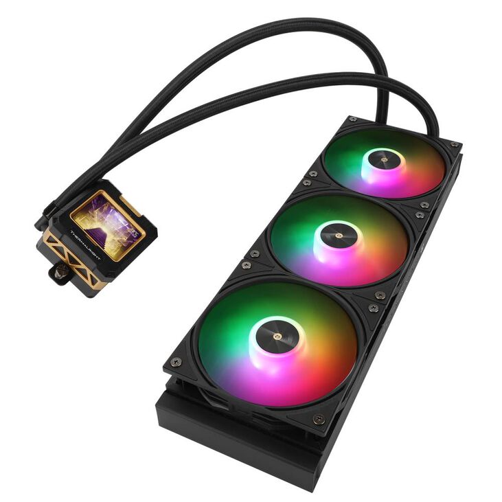 Kit Refrigeración Líquida Thermalright Frozen Warframe ARGB Negro - 360mm image number 3