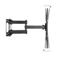 Soporte de Pared Tooq Tilt 6 Pivots 37" a 70" Max. 50kg Negro image number null
