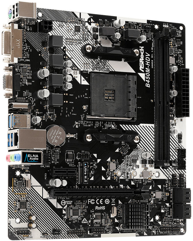 Placa Base ASRock B450M-HDV R4.0 image number 3