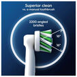 Recambios para Cepillo de Dientes El&eacute;ctrico Oral-B Pro CrossAction Pack 12 Unidades Blanco image number null