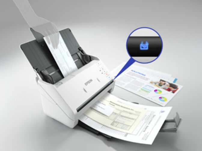 Esc&aacute;ner de Documentos Epson WorkForce DS-770II image number 1