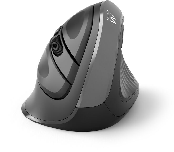 Ratón Óptico Ewent EW3229 Vertical/Ergonomic Mouse Wireless 2400DPI Negro image number 0