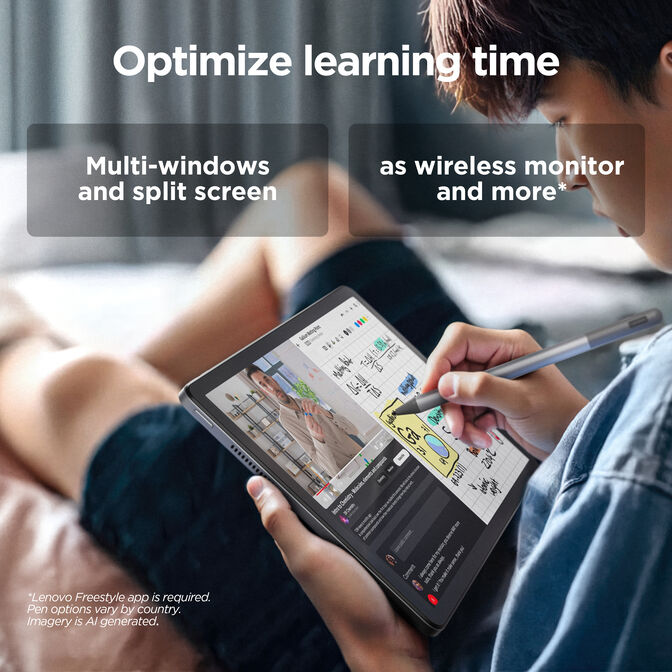 Tablet Lenovo Tab M11 TB-330FU 11" (4 / 128GB) 90Hz WiFi Cinzento + Capa + Pen image number 12