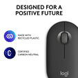 Rato Logitech Pebble 2 M350s 4000DPI Wireless/Bluetooth Grafite image number null