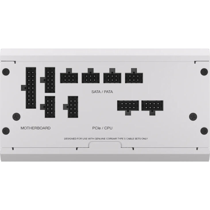Fuente Alimentación Modular Corsair RMx Shift Series RM750x 750W 80 Plus Gold Blanca image number 4
