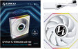 Ventilador Lian Li UNI FAN TL120 LCD Wireless RGB PWM Blanco 120mm image number null