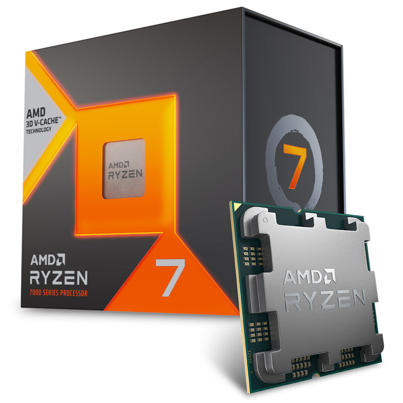 Processador AMD Ryzen 7 7700X3D 8-Core (4.0GHz-4.5GHz) 104MB AM5