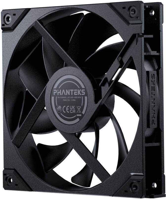 Ventilador Phanteks M25 Gen2 140mm PWM Negro image number 1