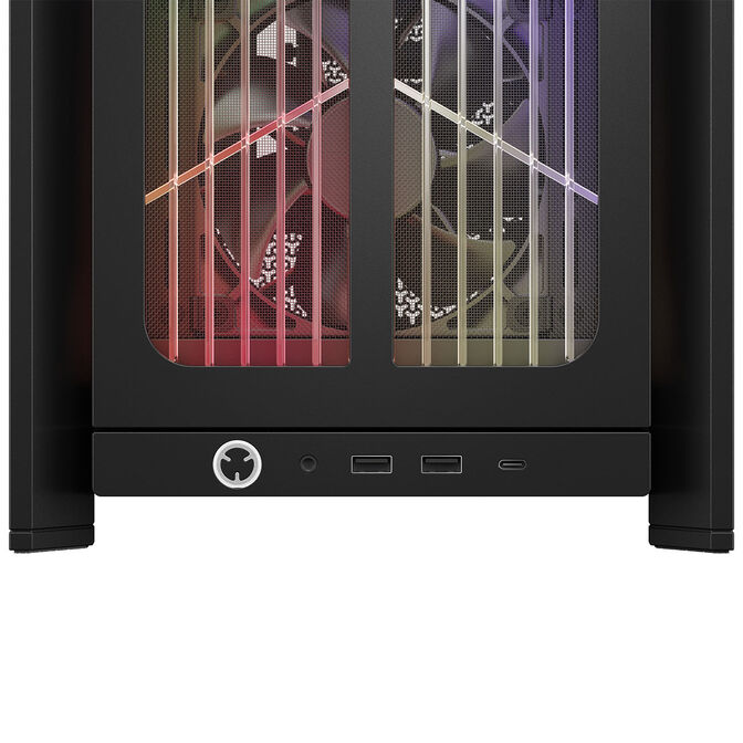 Torre E-ATX Corsair 4000X RS ARGB Negro Cristal Templado image number 8