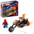LEGO Marvel: Spider-Man contra la Moto de Ghost Rider, 72 Piezas (76335) image number null