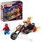 LEGO Marvel: Spider-Man contra la Moto de Ghost Rider, 72 Piezas (76335)