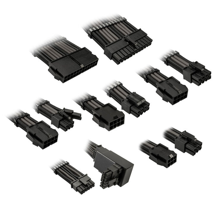 Kit Extensión Kolink Core Pro 12V-2x6 Type 2 - Jet Black/Gunmetal Grey image number 1