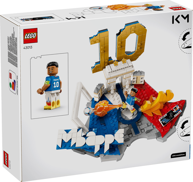 LEGO Editions: Kylian Mbapp&eacute;: Fen&oacute;menos del F&uacute;tbol, 490 Piezas (43013) image number 1