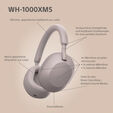 Auriculares Inal&aacute;mbricos Sony WH-1000XM5 Bluetooth con ANC NFC Rosa image number null