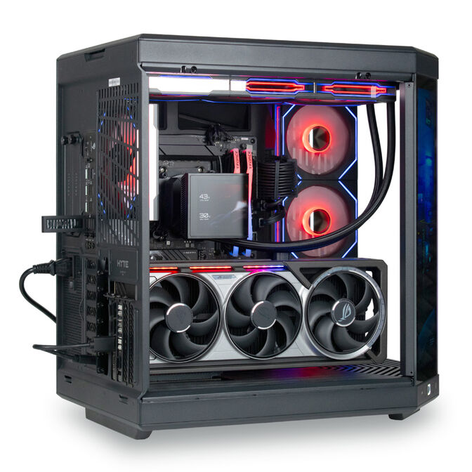 Ordenador King Mod Gamer-PC Powered by ASUS HYTE Ryzen 7 9850X3D 64GB DDR5 2TB RTX 5090 WiFi W11 image number 2