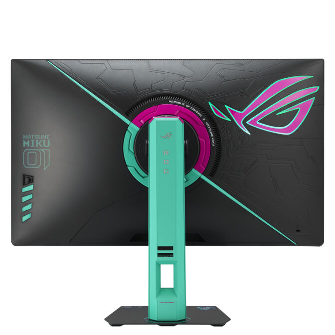 Monitor ASUS ROG STRIX 27" XG27ACMEG-G Hatsune Miku Edition QHD 260Hz Fast IPS 0.03ms image number 1