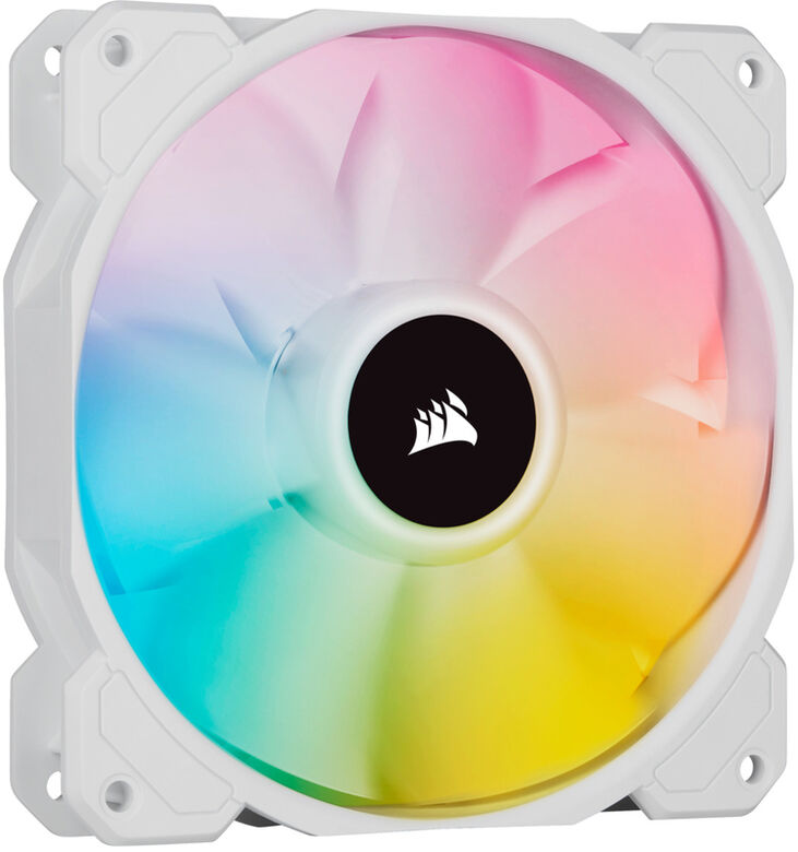 Ventilador Corsair iCUE SP120 RGB ELITE PWM Blanco 120MM image number 4