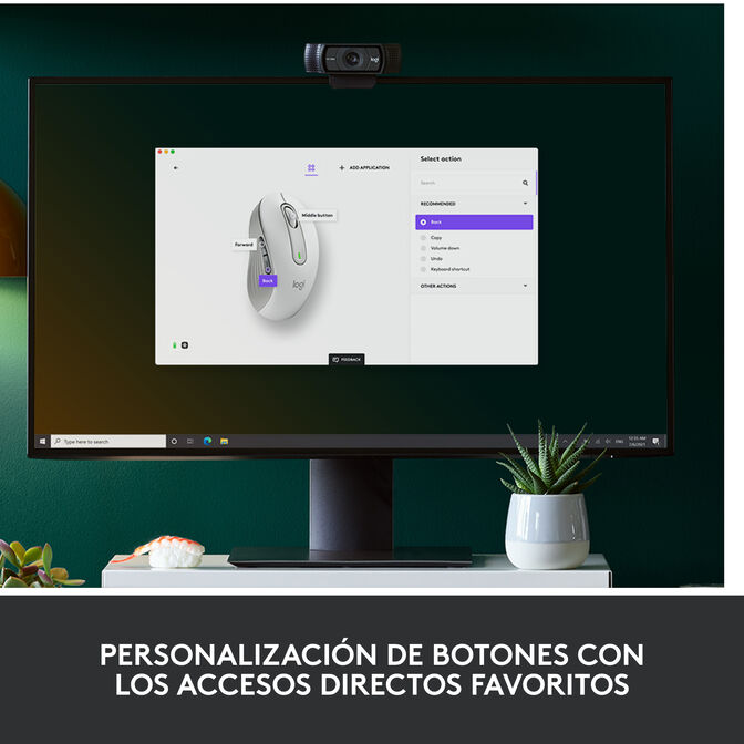 Rat&oacute;n Logitech Signature M650 L Wireless Off-White image number 9