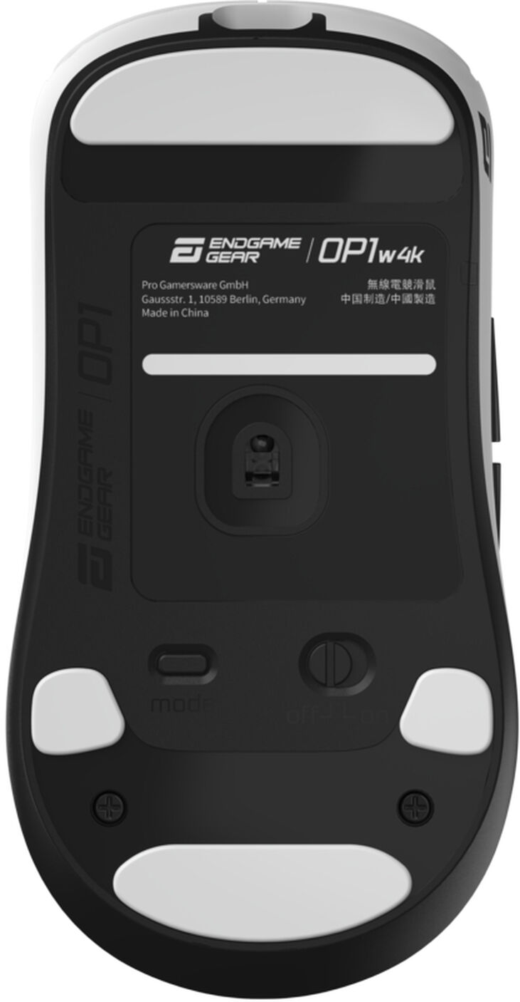 Ratón Gaming Endgame Gear OP1w 4k Wireless - Blanco image number 6