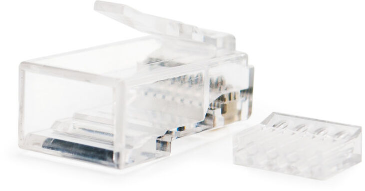 Ficha de Red NanoCable RJ45 8 FIOS CAT.6 (Pack 10) image number 1