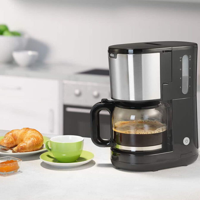 Cafetera de Goteo Braun PurShine KF 1500 Negro/Inox image number 3