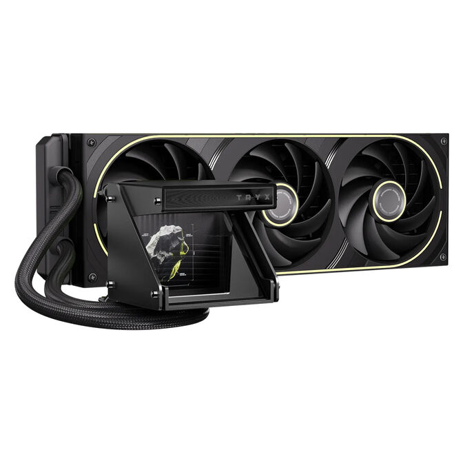 Water Cooler CPU TRYX Holo ARGB 360 Negro image number 0