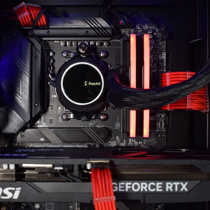 Ordenador King Mod Gamer-PC X Fractal Ryzen 7 7800X3D 32GB DDR5 2TB RTX 5080 WiFi W11 image number 4