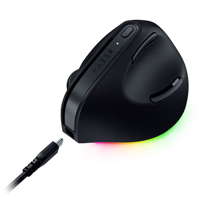 Rat&oacute;n Razer Pro Click V2 Vertical 10000DPI Wireless Negro image number 4