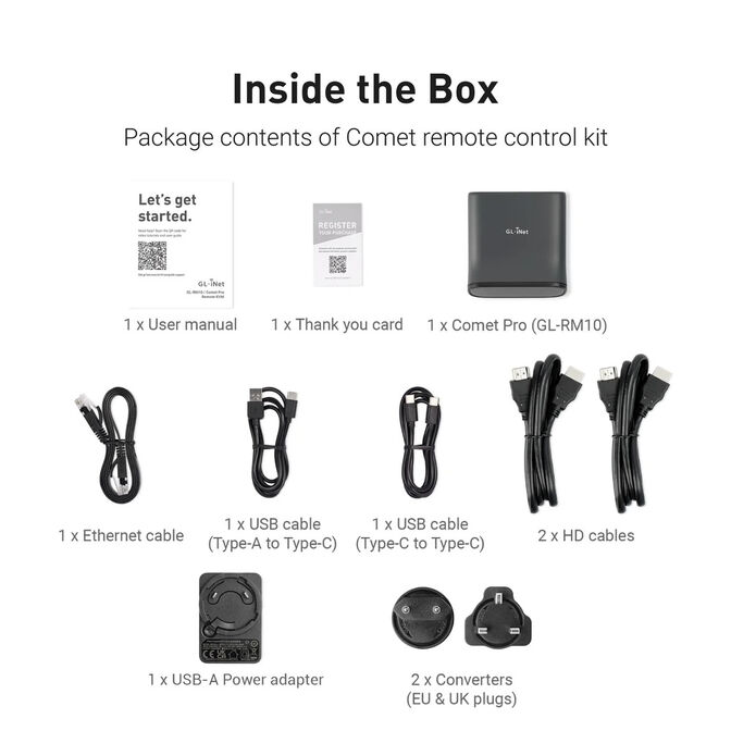 KVM Acesso Remoto GL.iNet GL-RM10 Comet Pro Wi-Fi image number 11