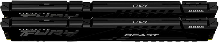 Kingston Kit 32GB (2 x 16GB) DDR5 5200MHz FURY Beast Negro CL40 image number 1