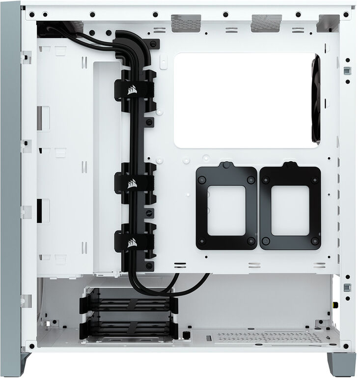 Torre E-ATX Corsair 4000D Airflow Blanco Vidro Temperado image number 5
