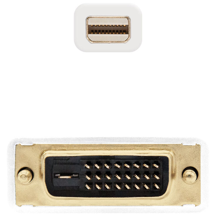 Cable Conversor NanoCable Mini DisplayPort/M para DVI/M 5 M Blanco image number 2