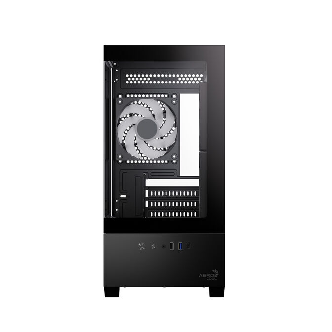 Caja Micro-ATX Aerocool P300D ARGB Vidro Temperado Negro image number 2
