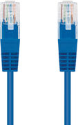 Cable de Red NanoCable RJ45 UTP CAT.5E AWG24 1 M Azul image number null