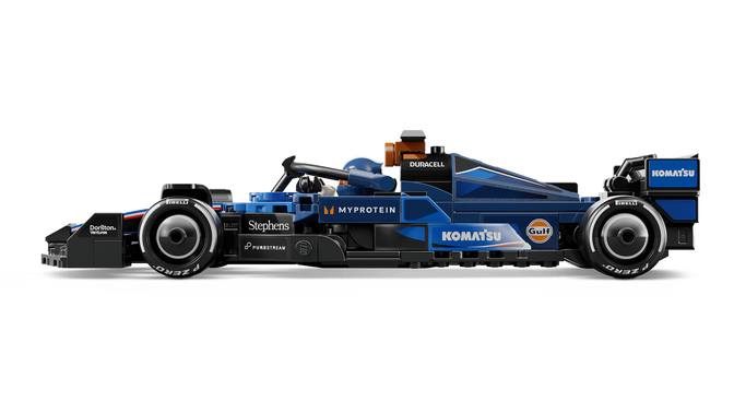 LEGO Speed Champions: Coche de Carreras Williams Racing FW46 F1, 263 Piezas (77249) image number 2