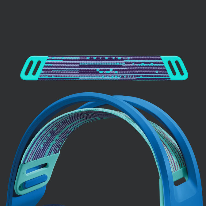 Auriculares Logitech G733 RGB Lightspeed Wireless Azul image number 4