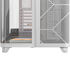 Torre E-ATX Corsair AIR 5400 LX-R Link Blanca Cristal Templado image number null
